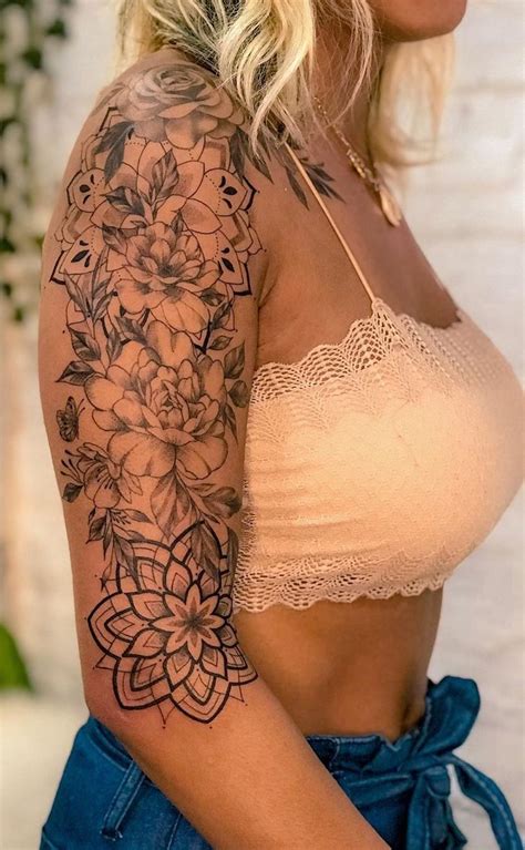 50 Of The Most Beautiful Mandala Tattoo Designs For Your Body And Soul Floral Tattoo Sleeve