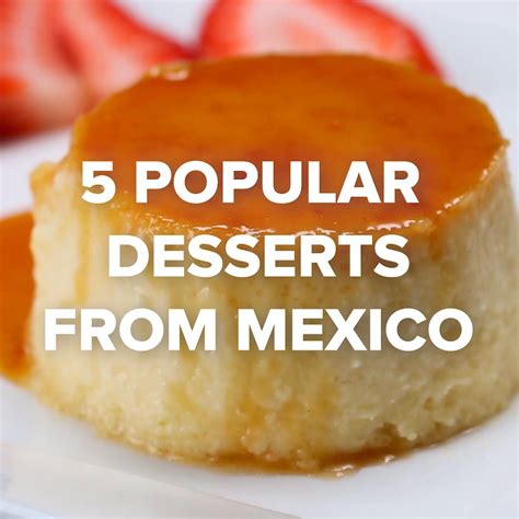 Traditional Mexican Desserts Recipes