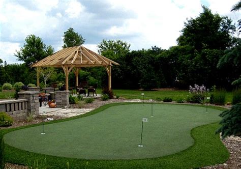 Backyard Backyard Golf Courses Dream House