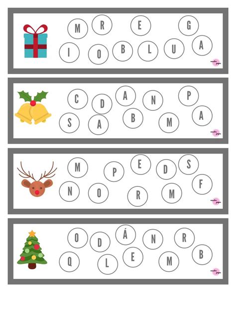 Printable Worksheet For Christmas And New Years Activities To Practice