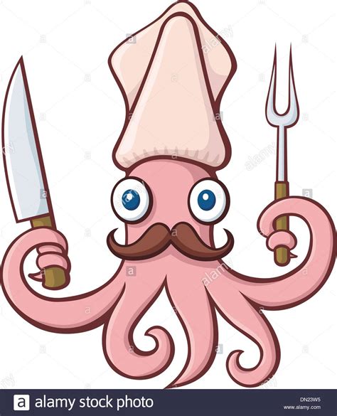 Cartoon Squid Stock Photos And Cartoon Squid Stock Images