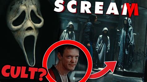 Scream 6 Trailer Breakdown Easter Eggs Ghostface Cult Youtube