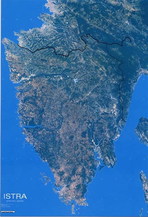 Satelitska Karta Hrvatske Karta