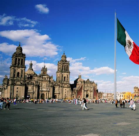 Mexiko Stadt Der Zócalo 56000 Quadratmeter Für Den Tod Welt