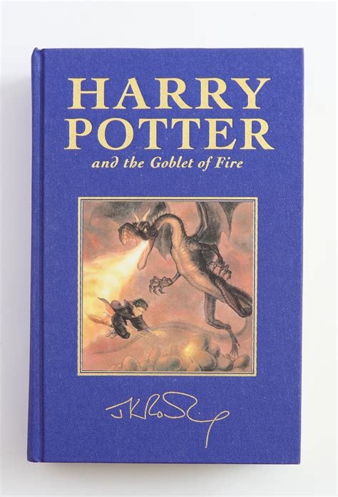 Harry Potter And The Goblet Of Fire Book 4 Special Edition By Jk