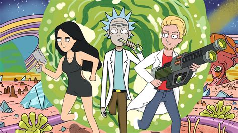 2048x1152 Netflix Rick And Morty Style Out Portal 2048x1152 Resolution