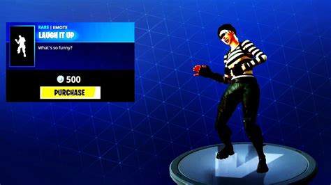 New Emote Laugh It Up Fortnite Item Shop June 03 New Featured