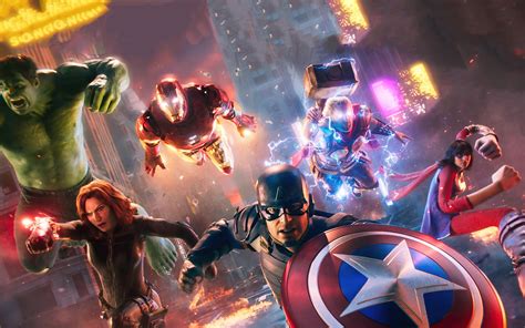 2880x1800 Marvels Avengers 2020 Game Macbook Pro Retina Hd 4k Wallpapersimagesbackgrounds