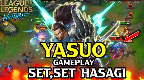 Yasuo Wild Rift Gameplay°setsethasagi 14 Total Kills Youtube