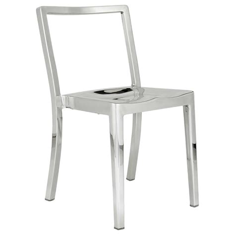 Emeco Icon Chair In Brushed Aluminum By Philippe Starck For Sale At 1stdibs