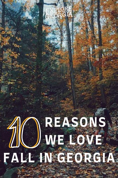 10 Reasons We Love Fall In Georgia Fall Vacations Cool Places To