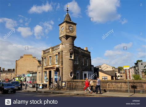 The Clock Tower Now Pizza Express In Stockbridge Beside The Water Of