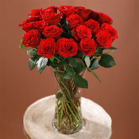 Enticing Red Roses In Vase Red Rose In Vase Flower Vase Arrangement
