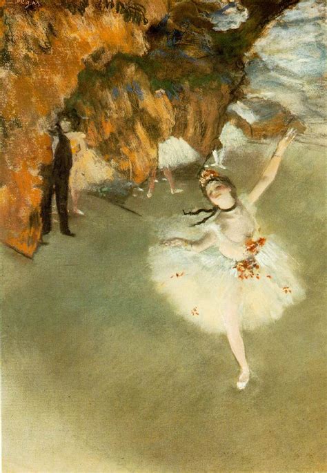 Edgar Degas Prima Ballerina On Stage 1878 44×60 Cm Werkbeschreibung