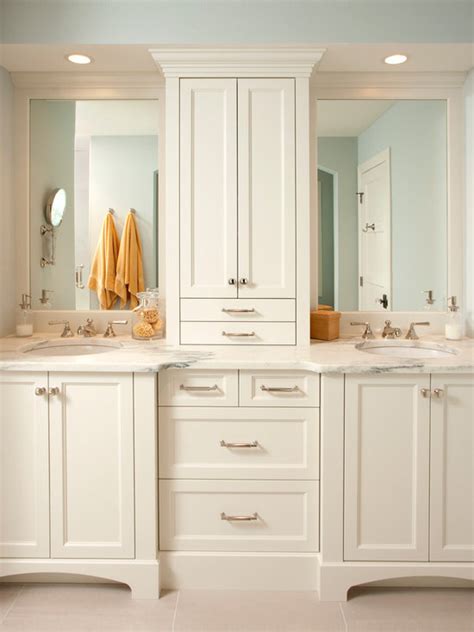 Double sink vanities exceptional in quality ranges of vanities by size and vanities brands. Double Vanity Linen Towers | Houzz