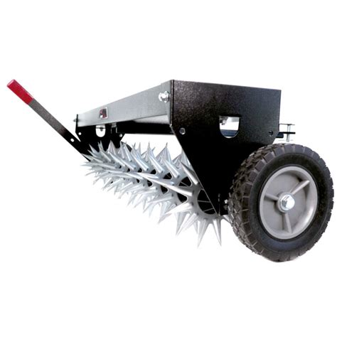 40″ Tow Behind Spike Aerator With Transport Wheels Sat2 40bh G