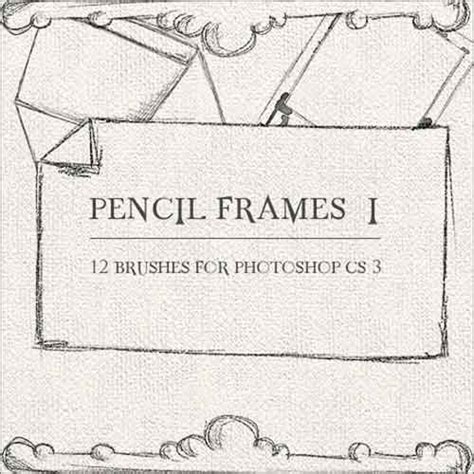 30 Free Photoshop Pencil Brush Sets For Hand Drawn Effects