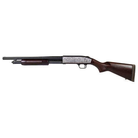 Mossberg Persuader 500 12ga Retrograde Series Filigree Polished