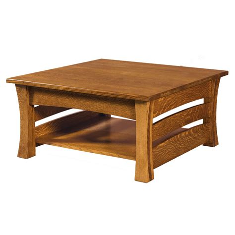Barrington Coffee Table 36 Square Amish Furniture By Shipshewana