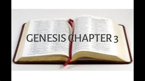 Genesis Chapter 3 Youtube