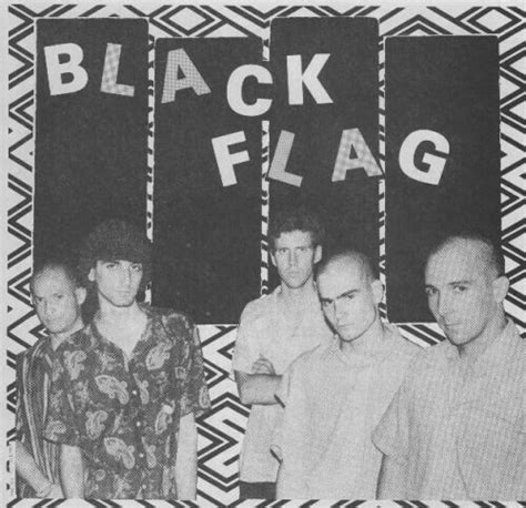 Early 80s Black Flag Iiii First Generation Punk Rockers Black Flag