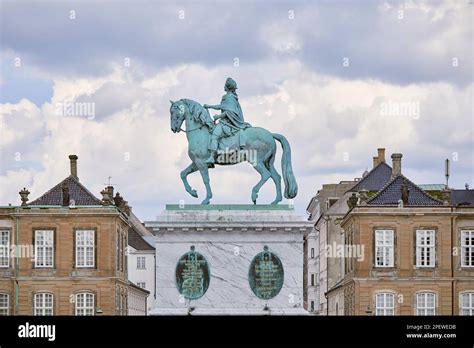 The Equestrian Statue Of King Frederick V Of Denmark Rytterstatuen Af