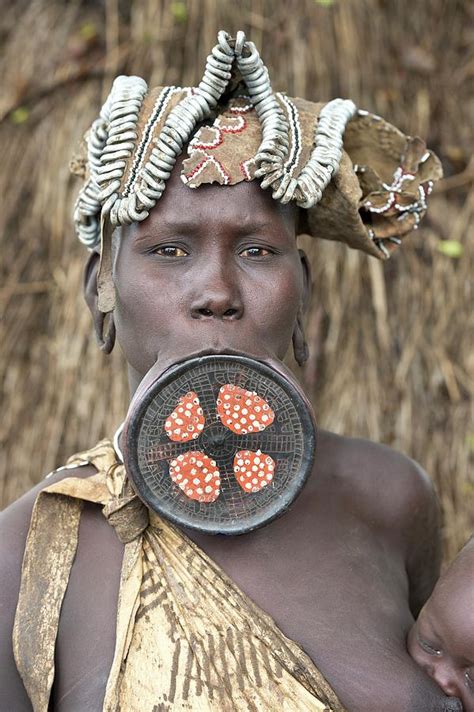 Mursi Woman With Lip Plate Photograph By Tony Camacho Pixels