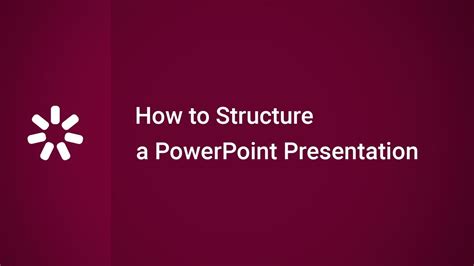 How To Structure A Powerpoint Presentation Youtube
