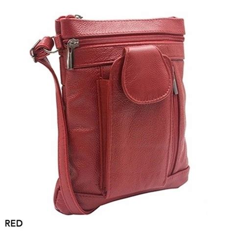 Soft Premium Leather Crossbody Bag For Women 6 Colors Leather
