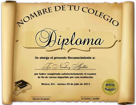 Modelos De Diplomas En Blanco Imagui