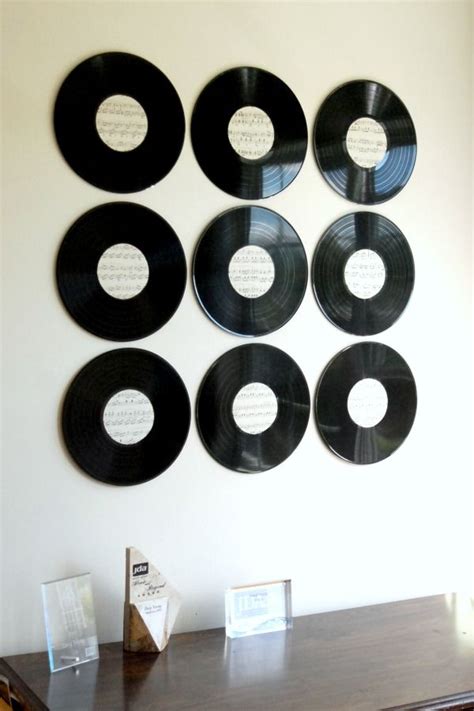 Vinyl Record Wall Art Diy Mom It Forward Record Wall Art Record