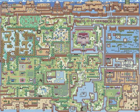 Legend Of Zelda Map