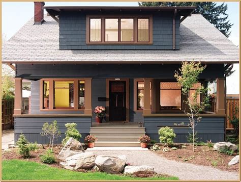 Pin By Courtney On Exterior Painting Ideas Craftsman House Bungalow