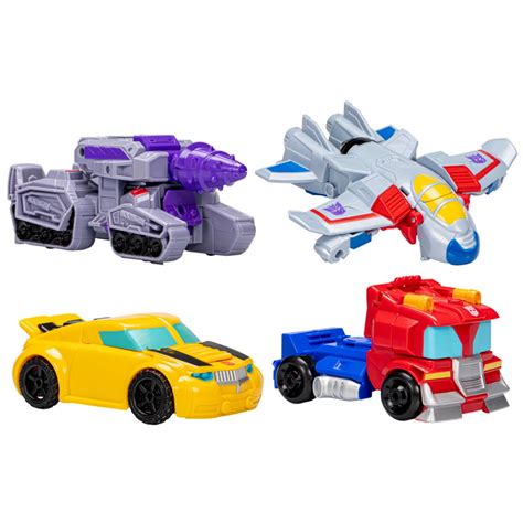 Transformers Heroes Vs Villains 4 Pack Autobot And Decepticons