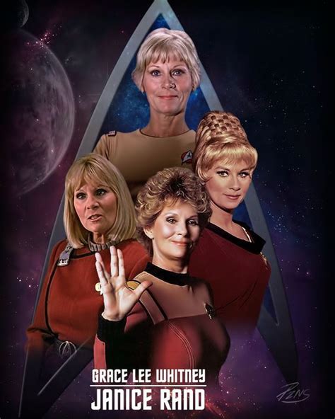 Grace Lee Whitney As Janice Rand In Star Trek Star Trek Crew Fandom Star Trek Star Trek Tv