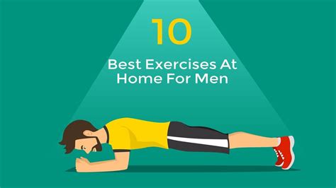 Proven 10 Best Home Exercises For Men Youtube