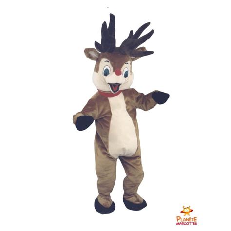 Deer Mascot Costume Deluxe Deer Mascot Mascot Professional