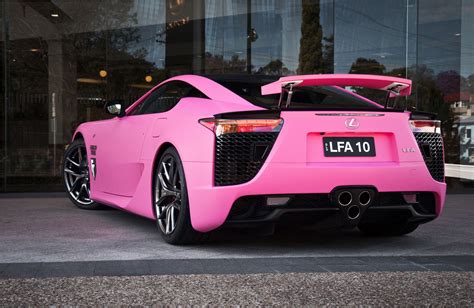 Worlds First Matte Pink Lexus Lfa