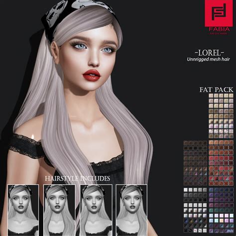 Lorel Hair November 2018 Group T By Fabia Teleport Hub Second