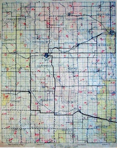 County Kansas Highway Map