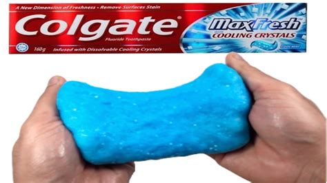 No glue, no borax, no liquid det. DIY How To Make Toothpaste Slime Without Borax,Detergent ...