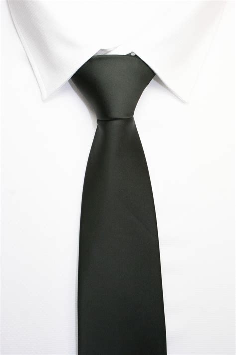 Corbata Clásica Negra Vizenzo Combinación De Camisa Y Corbata