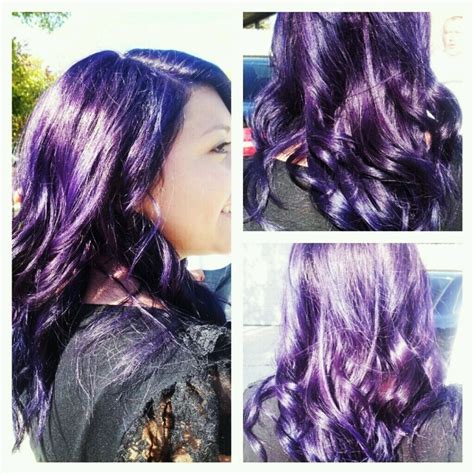 Pravana Color Violet Hair I Love Pinterest Models Violet Hair