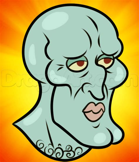 The Best Free Squidward Drawing Images Download From 44 Free Drawings