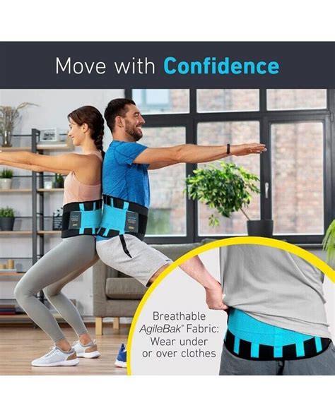 Clever Yellow Back Support Belt For Men And Women Therapeutic Lower