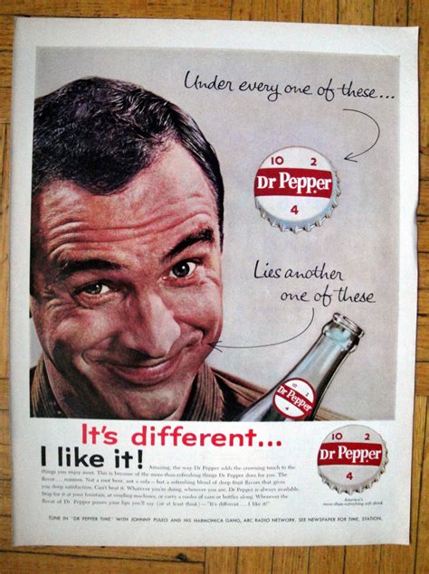 1961 Dr Pepper Smiles Flow From These Bottles Original 135 Etsy Old