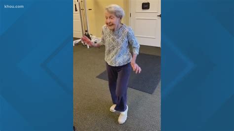 91 Year Old Dances After Therapy