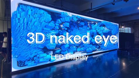 P3 81 Naked Eye 3d Smd Led Screen Anamorphic Billboard Wall China Led Display And Led Billboard