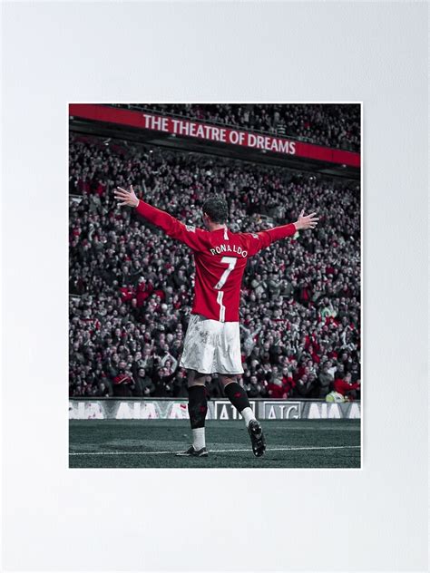 Cristiano Ronaldo Manchester United Poster For Sale By Zgjimi17