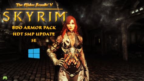 Skyrim Special Edition Bdor Armor Pack Showcase Update Hd Youtube